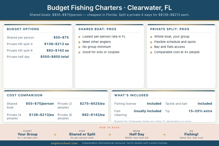 Best Budget Fishing Charters in Clearwater, FL