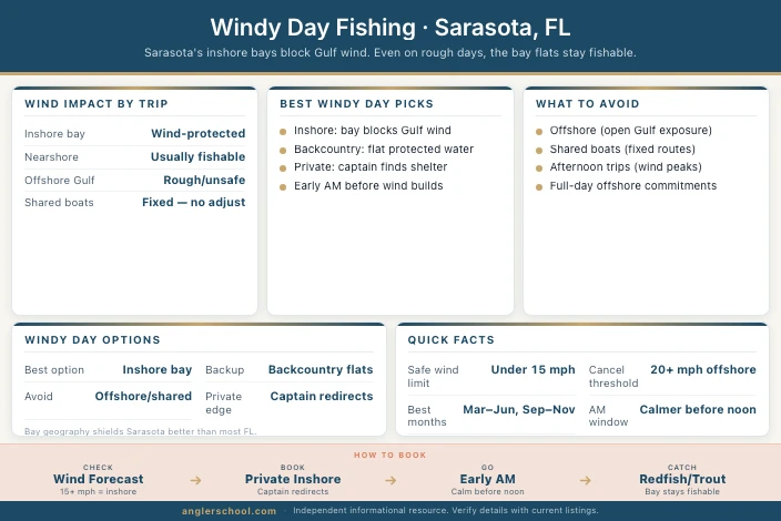 What to Book When It's Windy in Sarasota
