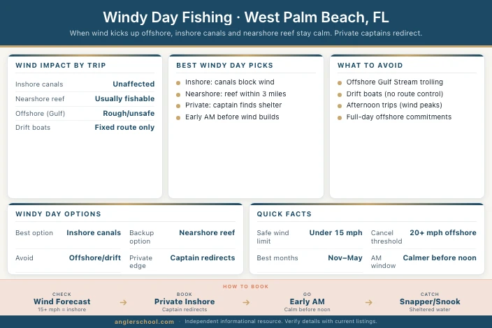 What to Book When It's Windy in West Palm Beach